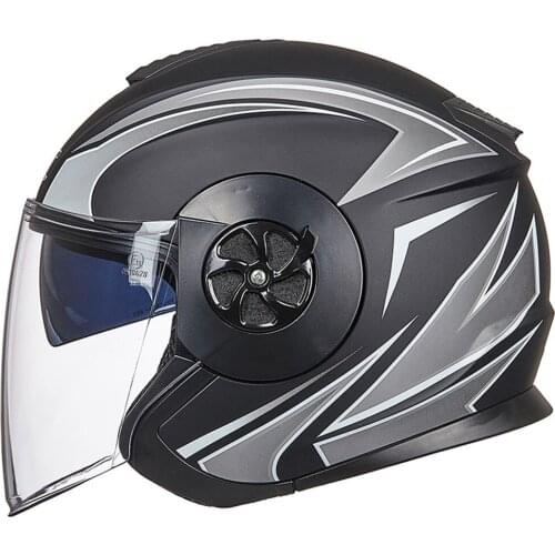 GXT New Motorcycle Helmet Moto Helmet Breath Scooter Half Face Biker Motorbik Helmet With Removeable Linner For Men Women