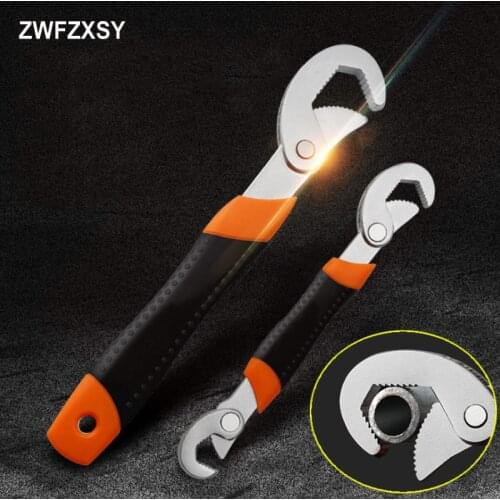 Multifunctional universal wrench set Adjustable buckle and grip wrench wrench set 6-32 mm ratchet wrench hand tool