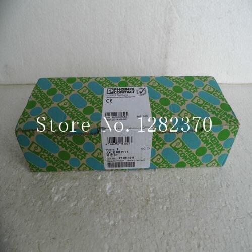 New original authentic PHCENIX CONTACT module AXL E PB DI16 M12 6P spot