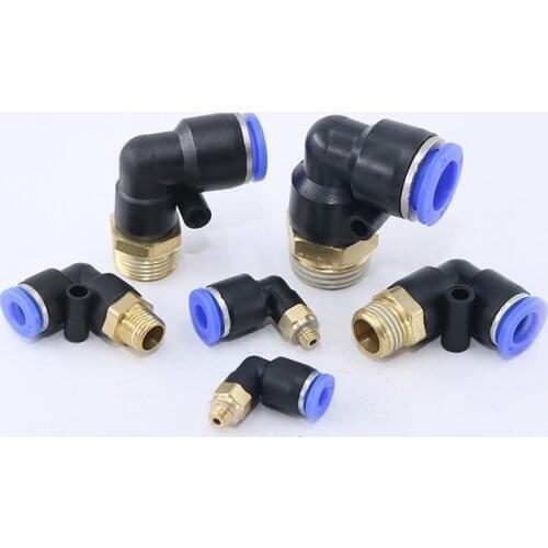 PL Model 16/12/14 mm Pneumatic Component Fitting Quick Connectors tube PL16-03