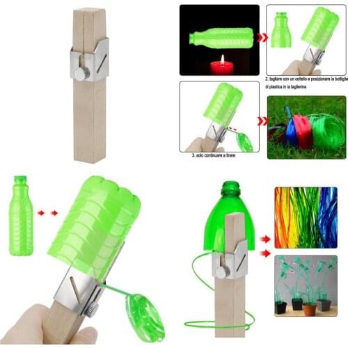 Plastic Bottle Cutter Plastic Bottle Rope Tool Portable DIY Kit Creative Outdoor Environmental Cutting Tool for Home Garden