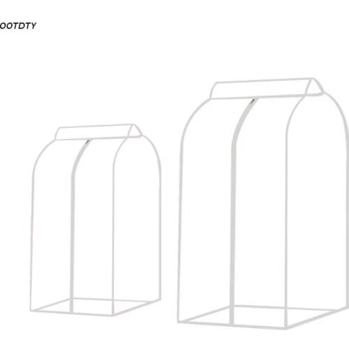 Hanging Garment Bag Clear Window Wardrobe Closet Clothes Storage Pouch Case Organizer Coat Suit Dust Cover