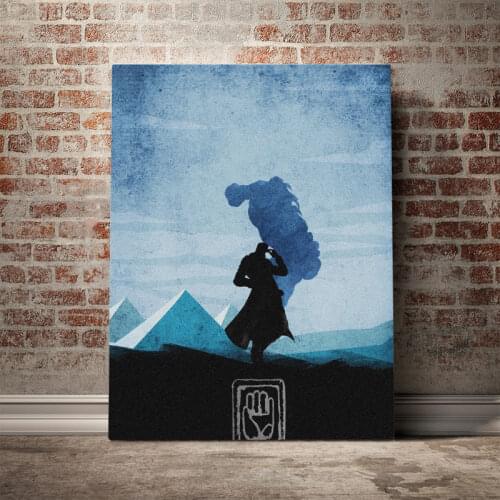 Jotaro Kujo is JoJo Poster Canvas Wall Art Decoration prints for living Kid Children room Home bedroom decor painting