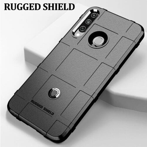 For Huawei Y6P Case Cover Rugged Armor Shockproof Cover For Huawei Y6P High Quality Soft Silicon Button For Huawei Y6P