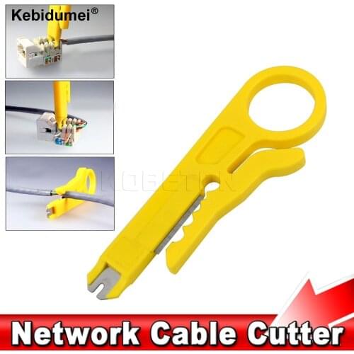 High quality Rotary Punch Down Network UTP Cable Cutter Stripper RJ45 Cat5 RJ12 RJ11 CAT-5e CAT-6 cable Punch Down Wire Tool