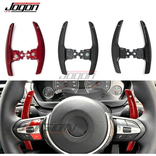 For BMW M3 M4 M5 M6 F80 F82 F83 F86 F30 F31 F32 F33 F34 F36 F10 Carbon Fiber Steering Wheel Paddle Extension Shifter Replacement