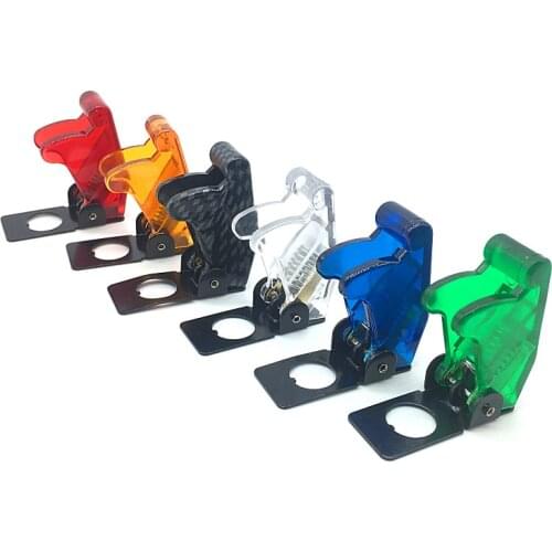 1PC Multi color 12mm Toggle Switch Cover Dustproof Toggle Switch Waterproof Boot Plastic Safety Flip Cover Cap