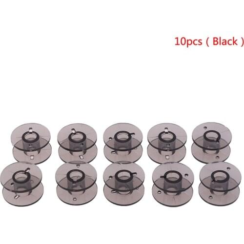 10Pcs Bobbins Spool Sewing Bobbins Spool Plastic Empty Bobbins For Home Sewing Accessories