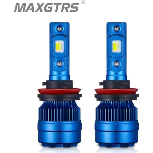 3 Color Led Headlight Bulb Fog Light 3000k Gold 4300k 6000k White Led Headlamp H1 H4 H7 H8 H9 H11 9005 HB3 9006 HB4 9012