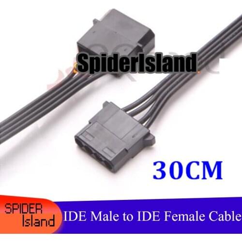 5pcs 4Pin IDE Molex Male to Female M/F EXTENSION Power Supply Cable Ribbon CablePhotos: CORD 18AWG Wire 30cm