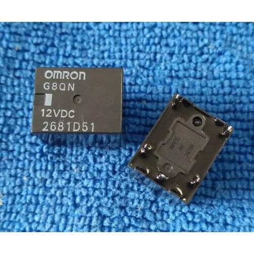 3pcs Omron Automotive Relay G8QN 12VDC 5Pins For Ford Expedition Explorer Truck Fuel Pump Gauge R303 F8VF-BA