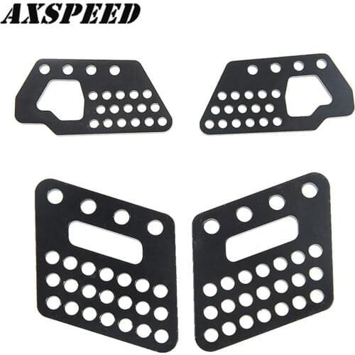 AXSPEED RC Car Metal Shock Absorber Mount Front & Rear Shock Damper Stand for 1:10 Axial Wraith 90018 RC Crawler Car Parts