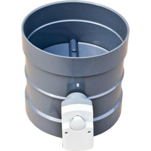 110-315mm PVC air damper valve electric air ductmotorized damper air Regulating valve Workshop lab ventilation pipe valve
