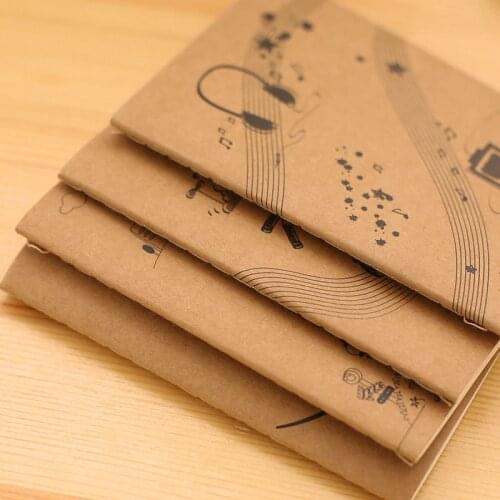 Good time kraft paper notepad soft 64k notebook wholesale gifts Office & School Supplies Writing Pads