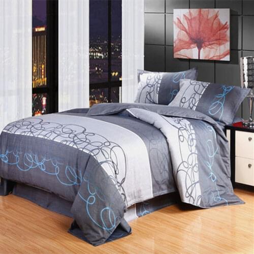 Cotton quilt cover cotton bed linen home textile set of four 3-piece set
