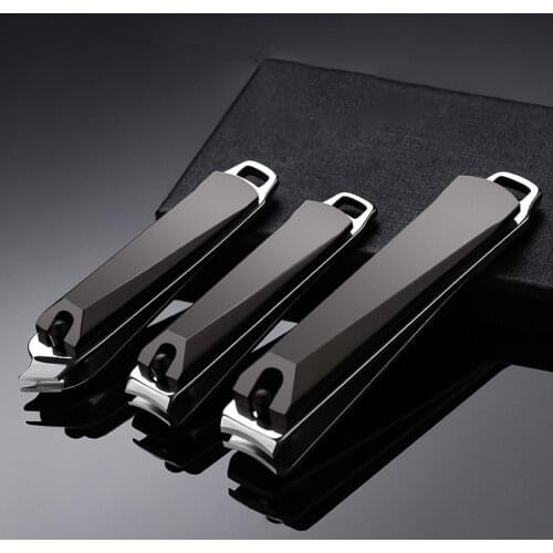 Professional Nail Clippers Stainless Steel Nail Cutter Toenail Fingernail Manicure Trimmer Toenail Clippers for Thick Nails
