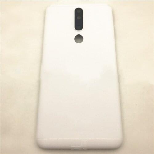 Metal Rear Housing Battery Cover For Nokia 3.1 Plus Back battery Cover Dual SIM Card With Camera Lens + side key