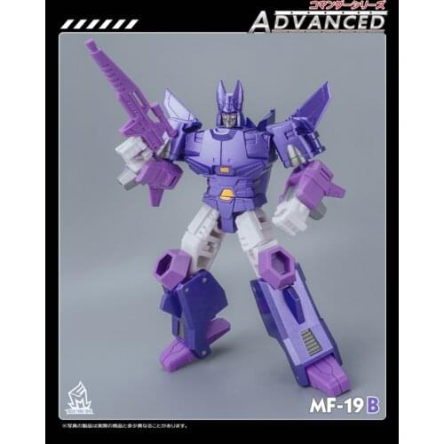 MFT Transformation MF19 MF19B MF-19 MF-19B Cyclonus Limited Edition Pocket KO Action Figure Robot Toys