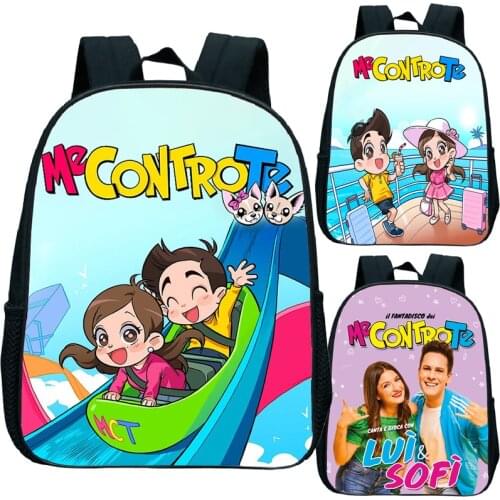 12 Inch Toddler Me Contro Te Mini Backpack Children Cartoon Anime Kindergarten Knapsack Kids Mochila Baby Boys Girls Rucksack
