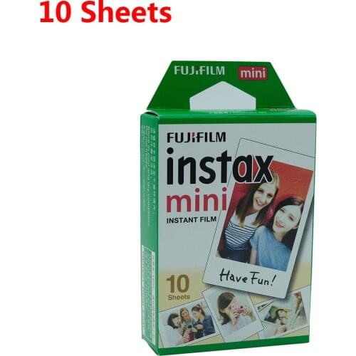 2020 new Fujifilm Mini Film White 10 Sheet For Fuji Instax Instant Camera Photo Film Paper Fujifilm Instax Mini 7s/8/25/90/9/11