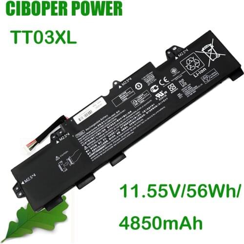 CP Original Laptop Battery HSTNN-LB8H TT03XL/56Wh For 850 G5/ZBook 15u G5/755 G5 HSTNN-DB8K 932824-141 932824-2C1 933322-855