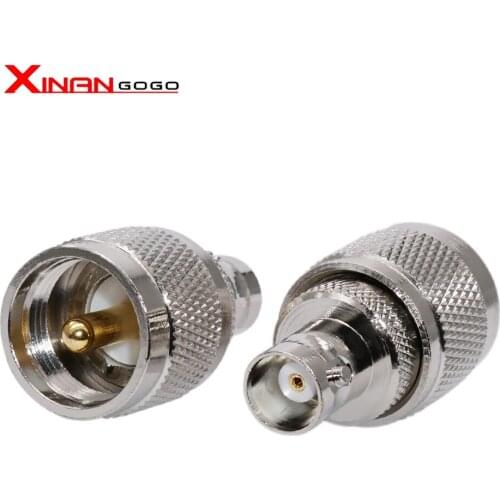 RF adapter BNC female to UHF PL259 male adapter