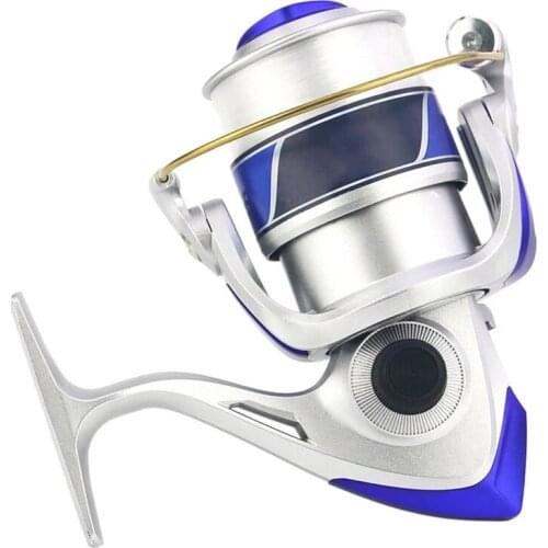 Fishing Reel Spinning Reel Fishing Reel Adjustable Foldable Rocker Towing Fishing Reel Saltwater Fresh Water With Fishing Line