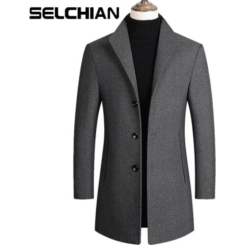 SELCHIAN Men's Coat