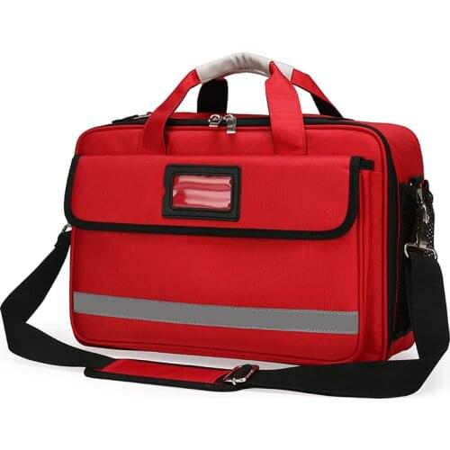 First Aid Medical Bag Outdoor Emergency Rescue Large Capacity Bag Empty Waterproof Multi-pocket Sports Travel Nylon Bags