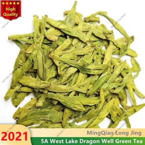 2021 Spring 6A Top Quality Dragon Well Green-Tea Dragon Well -Tea for health care Tender Aroma Free Shipping 250g