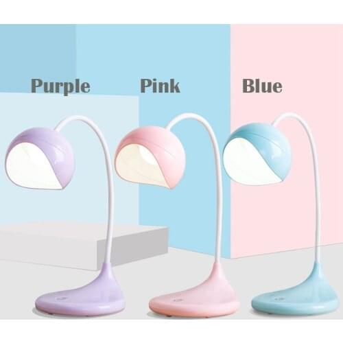 Hot Pink Led Table Lamp Desk Table Light Led Desk Lamps Flexo Flexible Lamp Office Table Light Bureaulamp LED Lamp Table Light