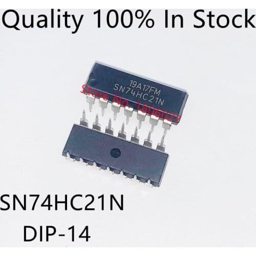 10PCS/Lot Spot hot sale SN74HC20N DIP-14 / SN74LS14N / LM339N / SN74HC08N / SN74HC21N NEW Original