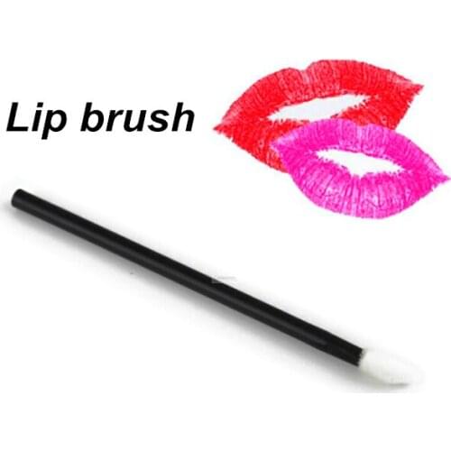100pcs Disposable Soft Lip Brush Lipstick Cosmetic Brushes Gloss Wands Applicator Makeup Tool stick kit