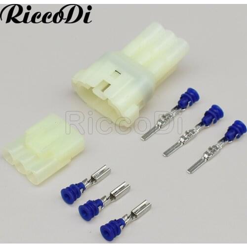 1/5/20Kits 2.2 Series 3 Pin Sumitomo HM 090 Male Female Electrical Waterproof Auto Connector 6180-3451 6187-3801