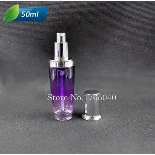 50ml Empty Pump Pressure Spayer Spray Bottles Traveling MakeUp Skin Care Lotion essential Container Refillable Bottle100pcs/lot