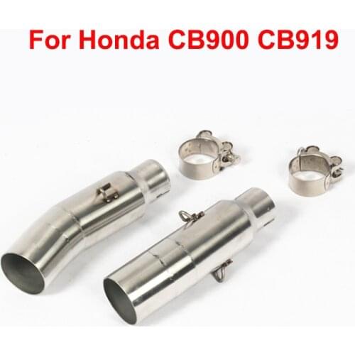 For Honda CB900 CB919 Motorcycle Exhaust Modified System Middle Connect Link Pipe