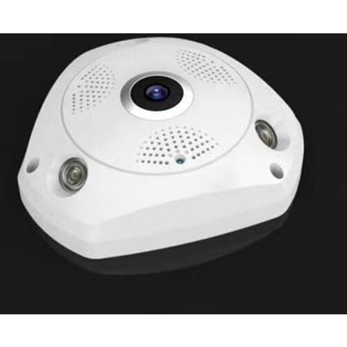 3MP Super HD 1296P 360 Degree Fish Eye Lens Panoramic View VR IP Camera Wireless Intercom Motion Detection Alarm Monitor