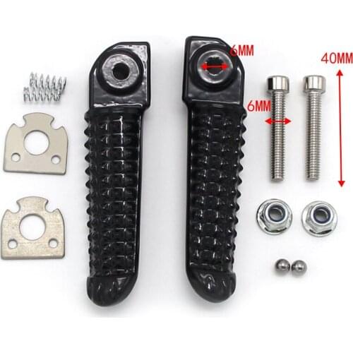 Rear Footrest Foot pegs For Yamaha R1M R1 RaceBase R1S Limited Edition R6/R6S YZF600 R6R RaceBase 5JJ-27441/27431-00/10 R L