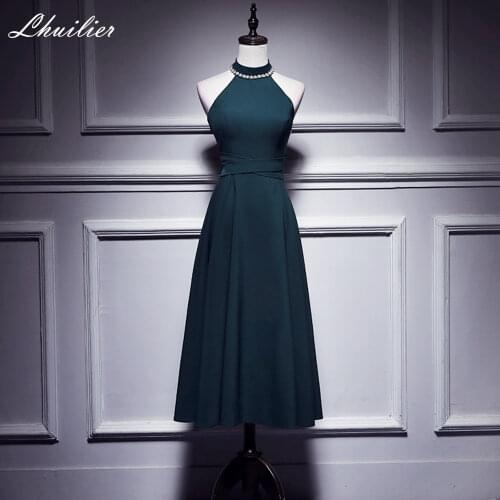 Женские платья ниже колена Lhuilier China At AliExpress