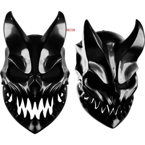 Face Masks Fashion Mask Slaughter To Prevail Kid of Darkness PVC Demolisher Demon Mask Halloween Cosplay Costume Party Props