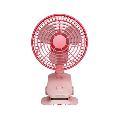 Mini uSB charging automatic shaking head baby part kids bed fan J03