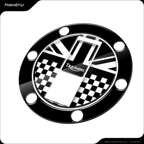 Motorcycle UK Sticker Gas Tank Cap Protector Case for Triumph Street Triple Daytona 675 Tiger 800 Sport Tank