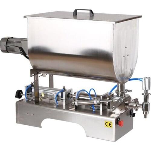 New U Type Paste Filling Machine Be Used For Ketchup Olive Oil Stainless Steel Quantitative Filling Machine 20W