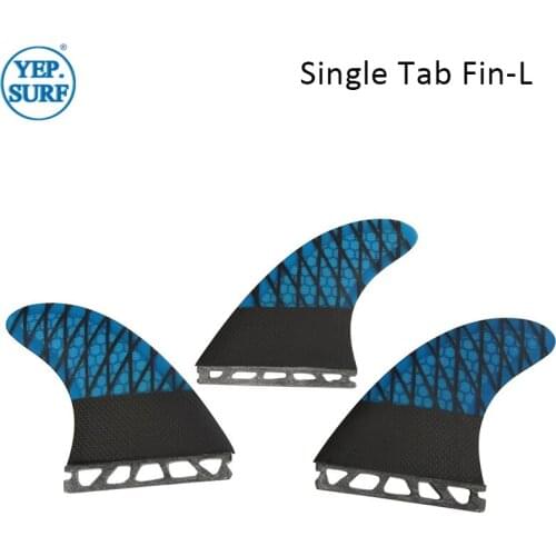 Future G5/G7 Surfing Fins Fiberglass Honeycomb Blue Color Fins Customized Fins Surfboard Future Fins