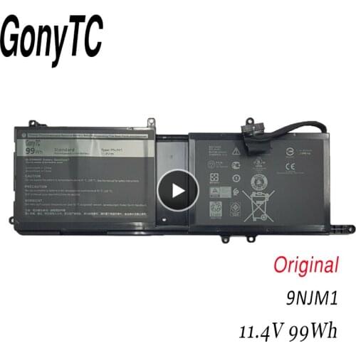 GONYTC 9NJM1 11.4V 99WH Original 01D82 MG2YH Laptop Battery For Dell Alienware 17 R4 ALW17C-D1738 ALW17C-D1748 D1758 D1848
