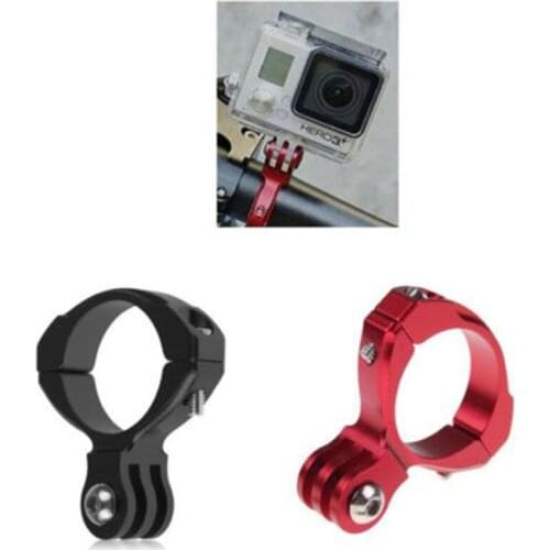 Hot Motorcycle 1/2/3/3+Camera Accessories Bicycle Bike Cycle Aluminum Handlebar Bar Clamp Mount Tripods For Gopro Hero