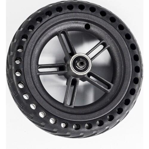 Rear Wheel with Solid Tire for Mijia Xiaomi M365/Pro Electric Scooter DIY Assembly Repair Spare Parts Accessories
