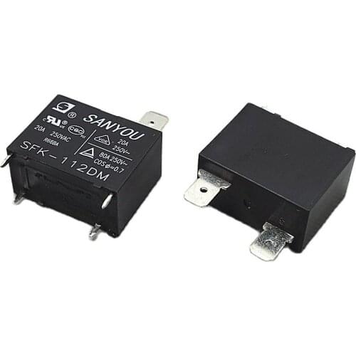 10PCS SFK-112DM HF102F-12VDC g4 a air conditioner haier 20a 250vac relay Free shipping