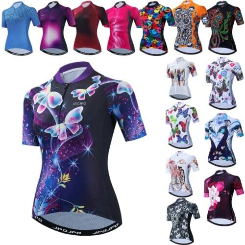 2021 Lady Cycling Clothing Road Bike Jersey Summer Women Short Sleeve Shirt Female Bicycle Wear MTB Clothes Ropa Ciclismo
