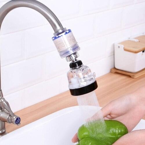 Kitchen Faucet Aerator 2 Modes Rotatable Double Water Filter Water Saving Nozzle Faucet Connector Shower For Faucet Accessories